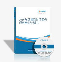 2016年攝影擴印服務項目商業計劃書